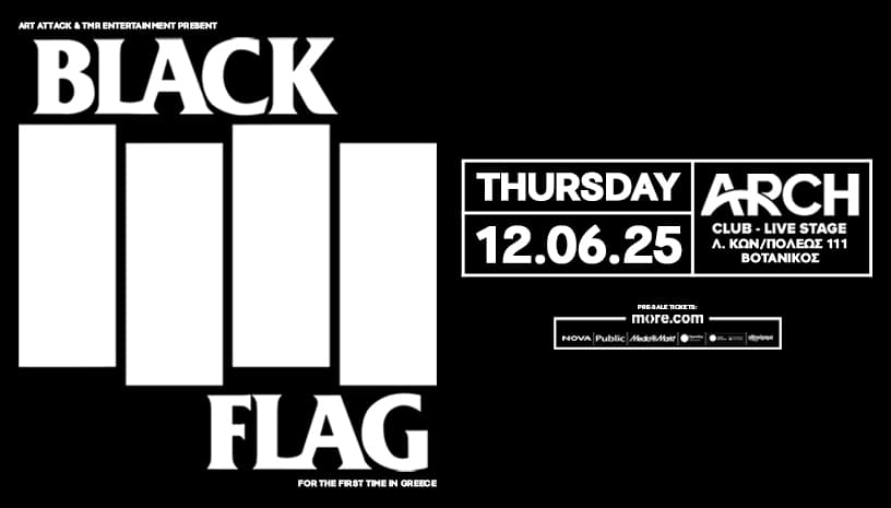 BLACK FLAG LIVE IN ATHENS
