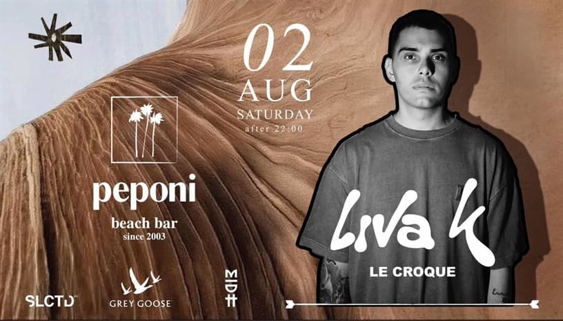 LIVA K at Peponi Beach Bar